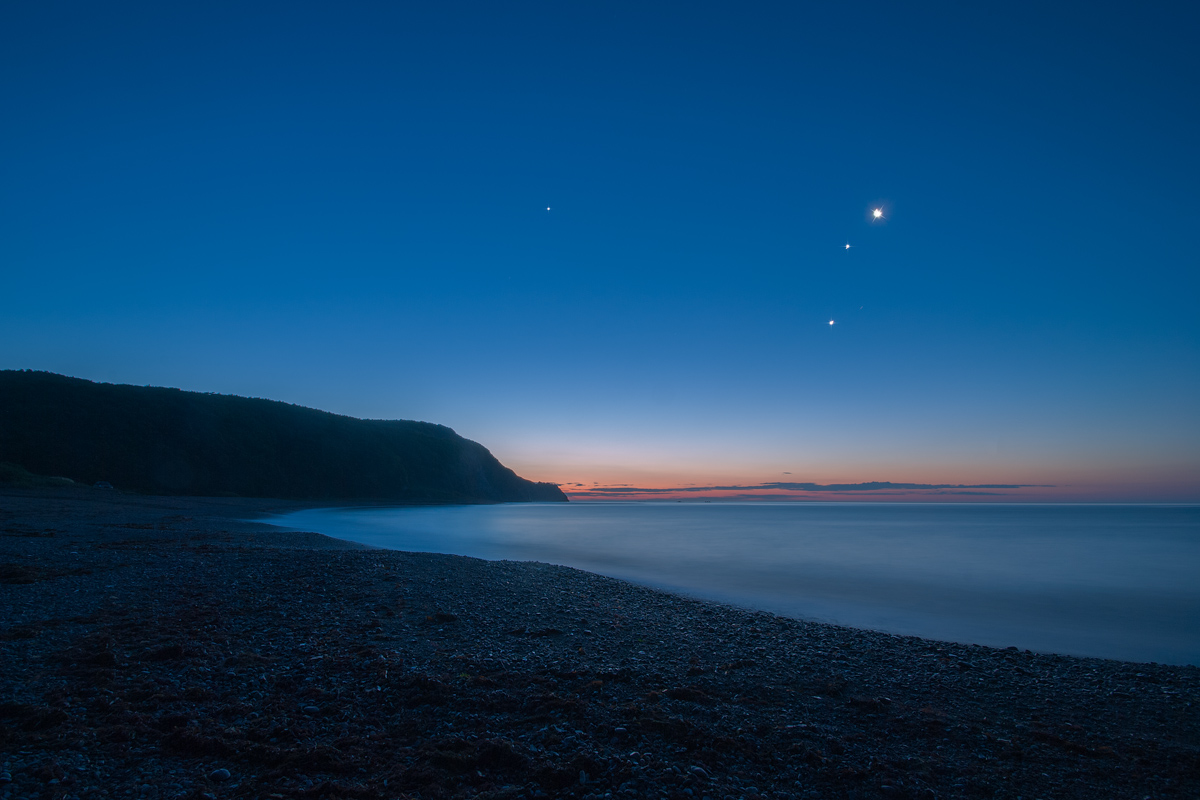 Венера на утреннем небе.