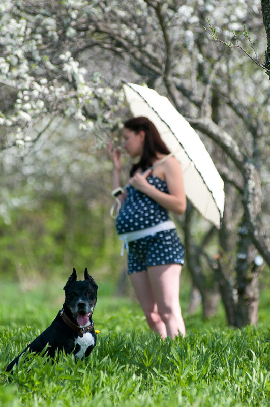 когда зовут она не ушами смотрит )