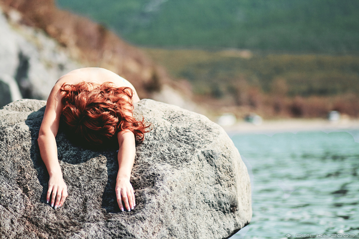 *русалочка и отлив...