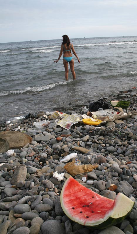 Очеловеченый морской пейзаж...