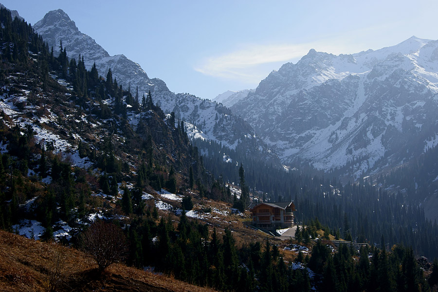 В горах Заилийского Алатау