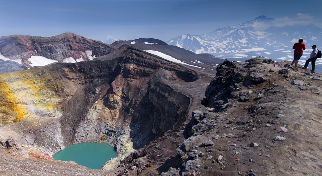 Кислотные озера Камчатки.