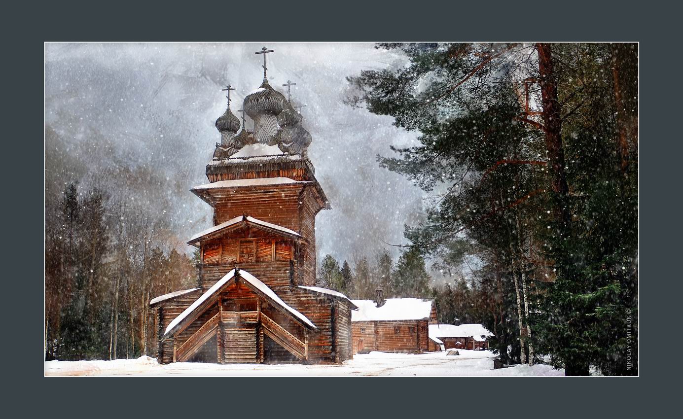 Храм Вознесения. Малые Корелы. 2020