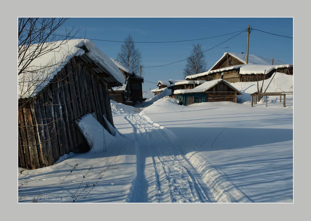 снег марта. д. Негино