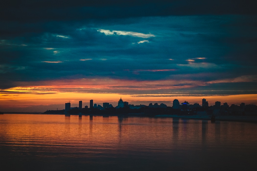 Закат над Хабаровском