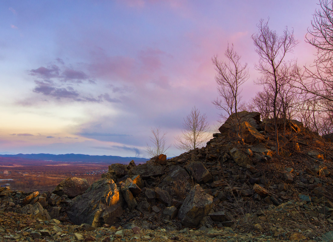 Весенний вечер.