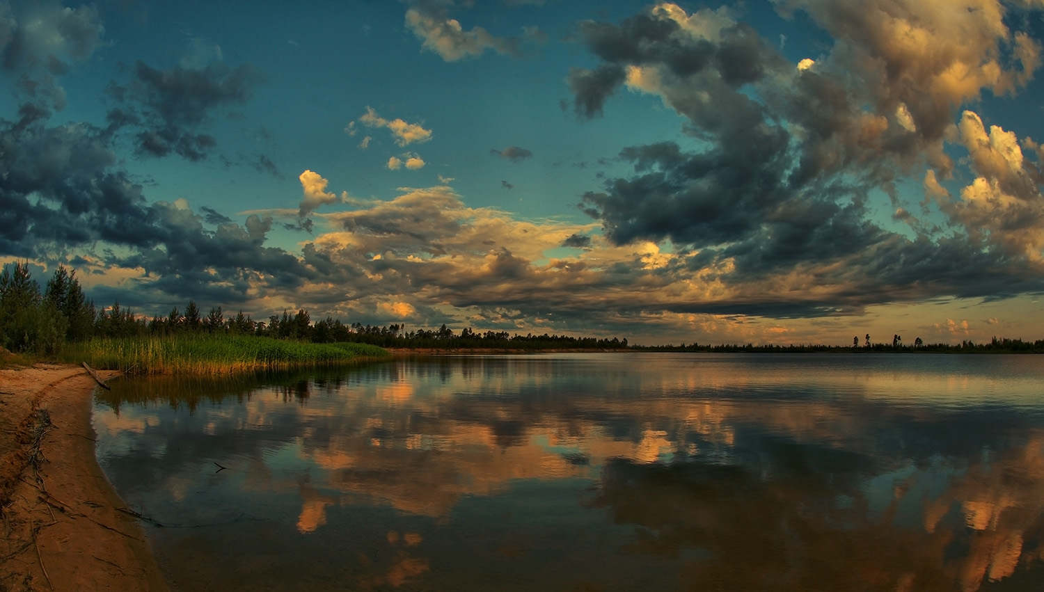 ...озеро
