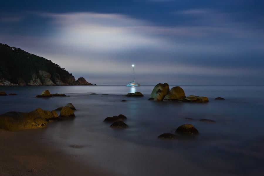 Ночь на рейде.