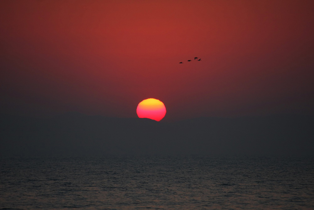 На рассвете