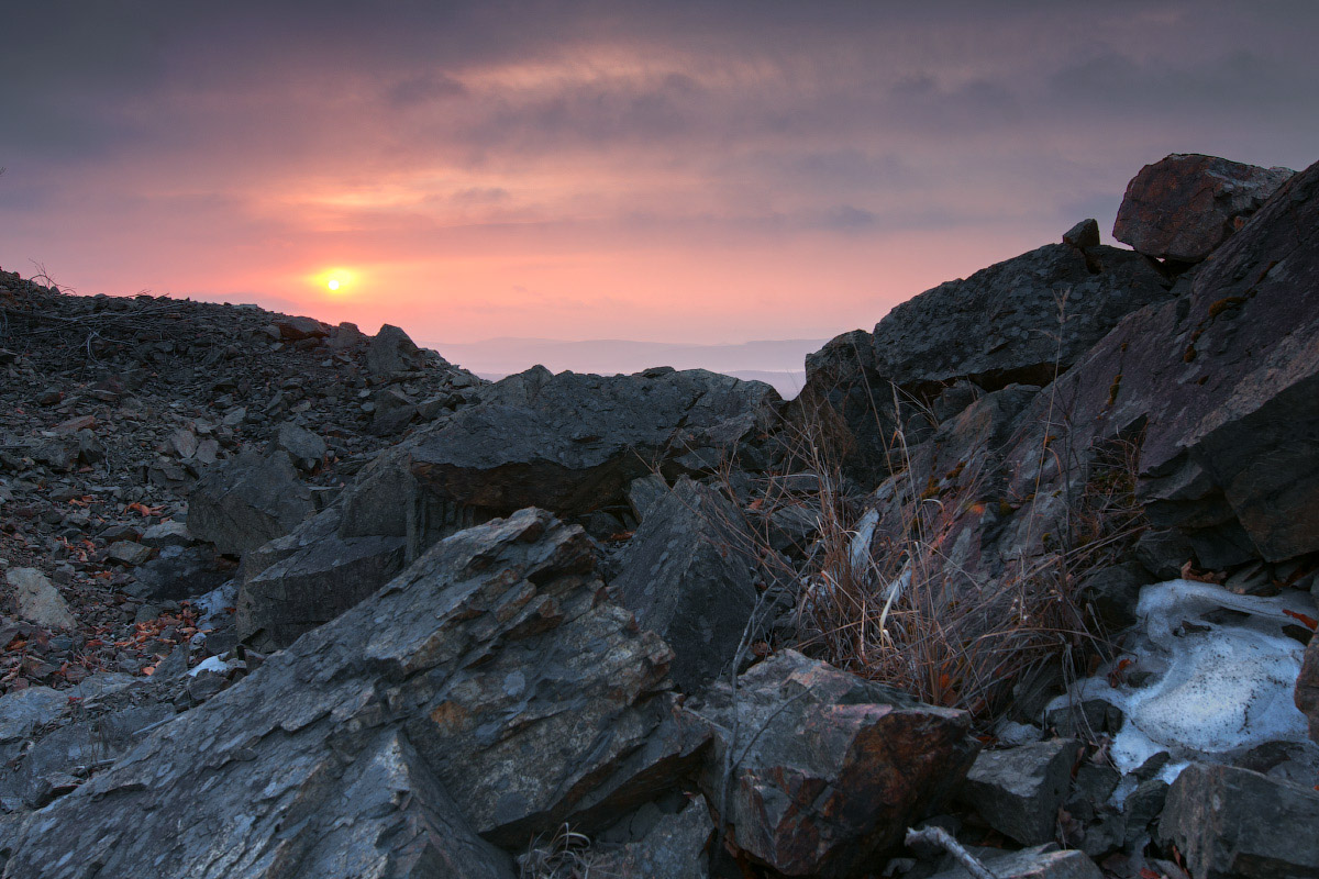 Суровое весеннее утро.