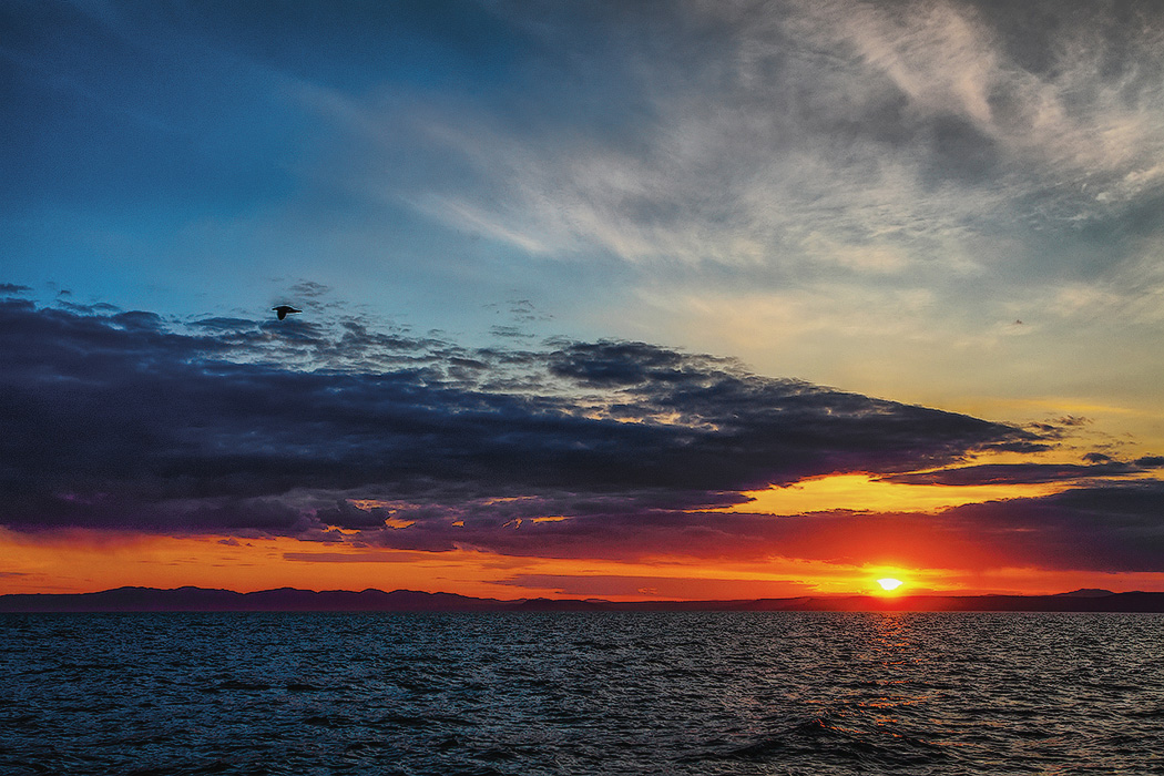 Закат над Амурским заливом