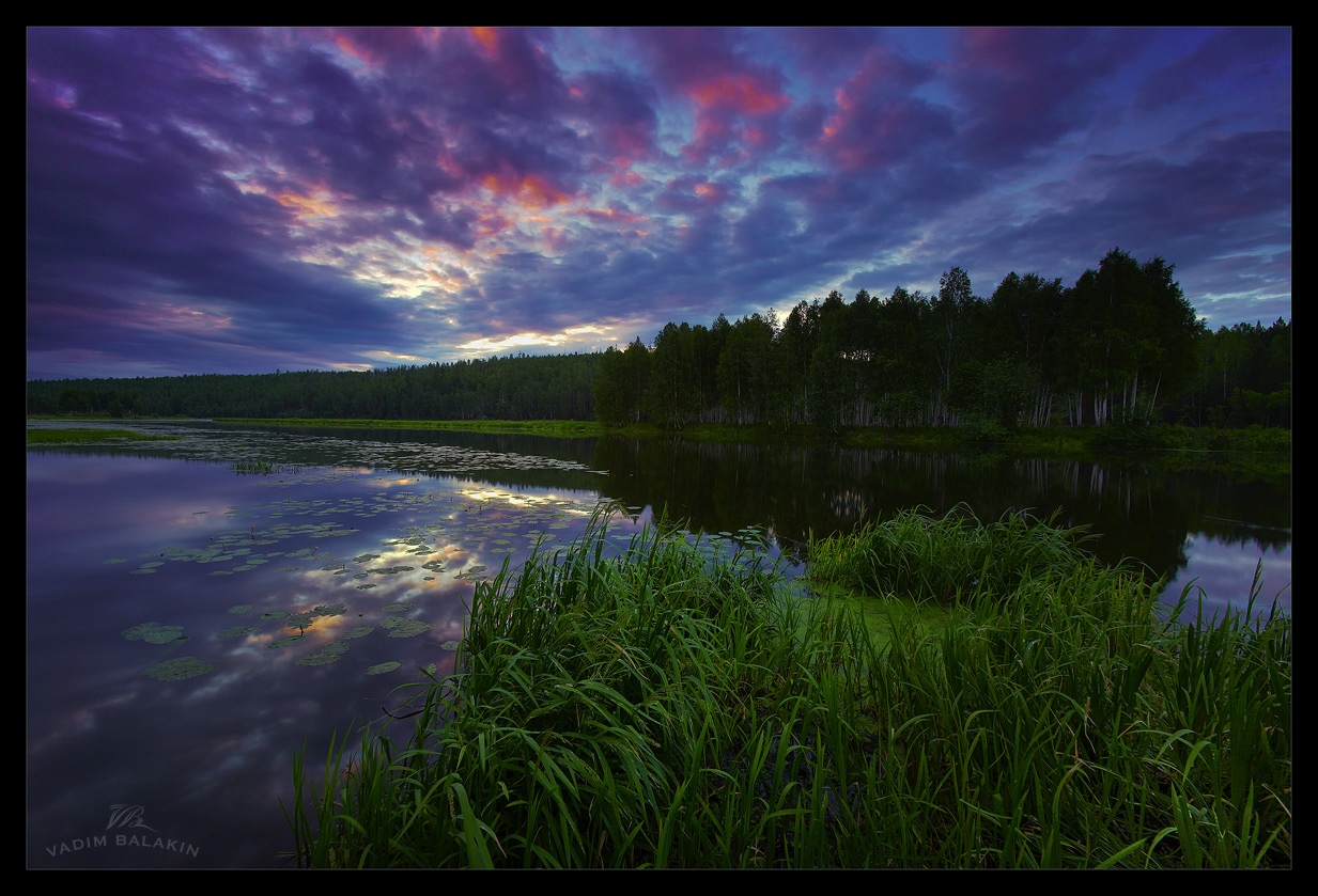 Рассвет на Чусовой