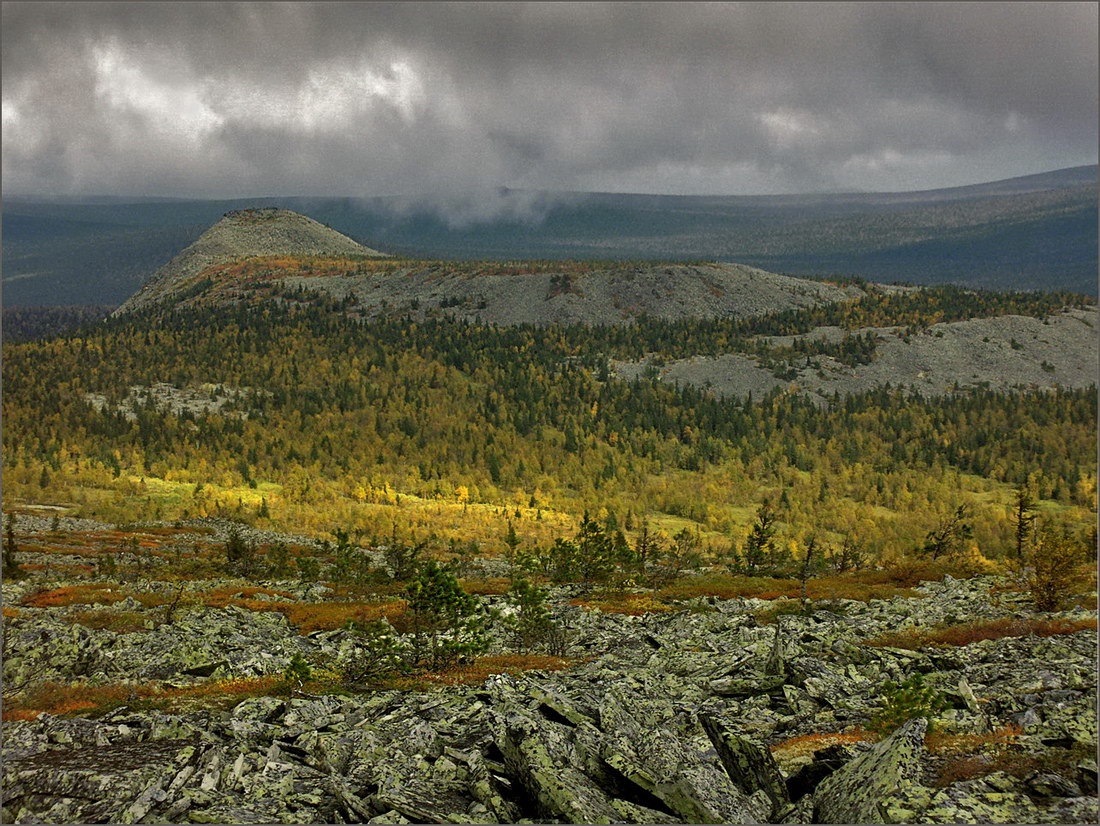 Осень на Северном Урале.