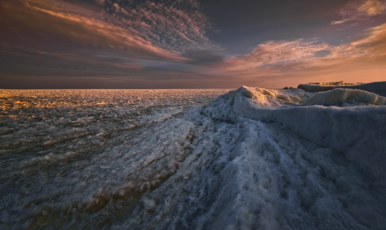 В последних лучах уходящего дня