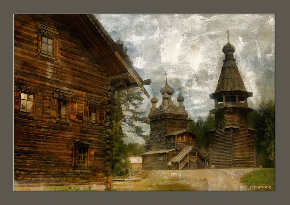 Вознесенская церковь из села Кушерека. 2016