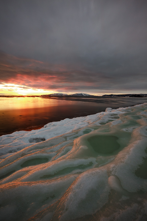 ...отблески заката