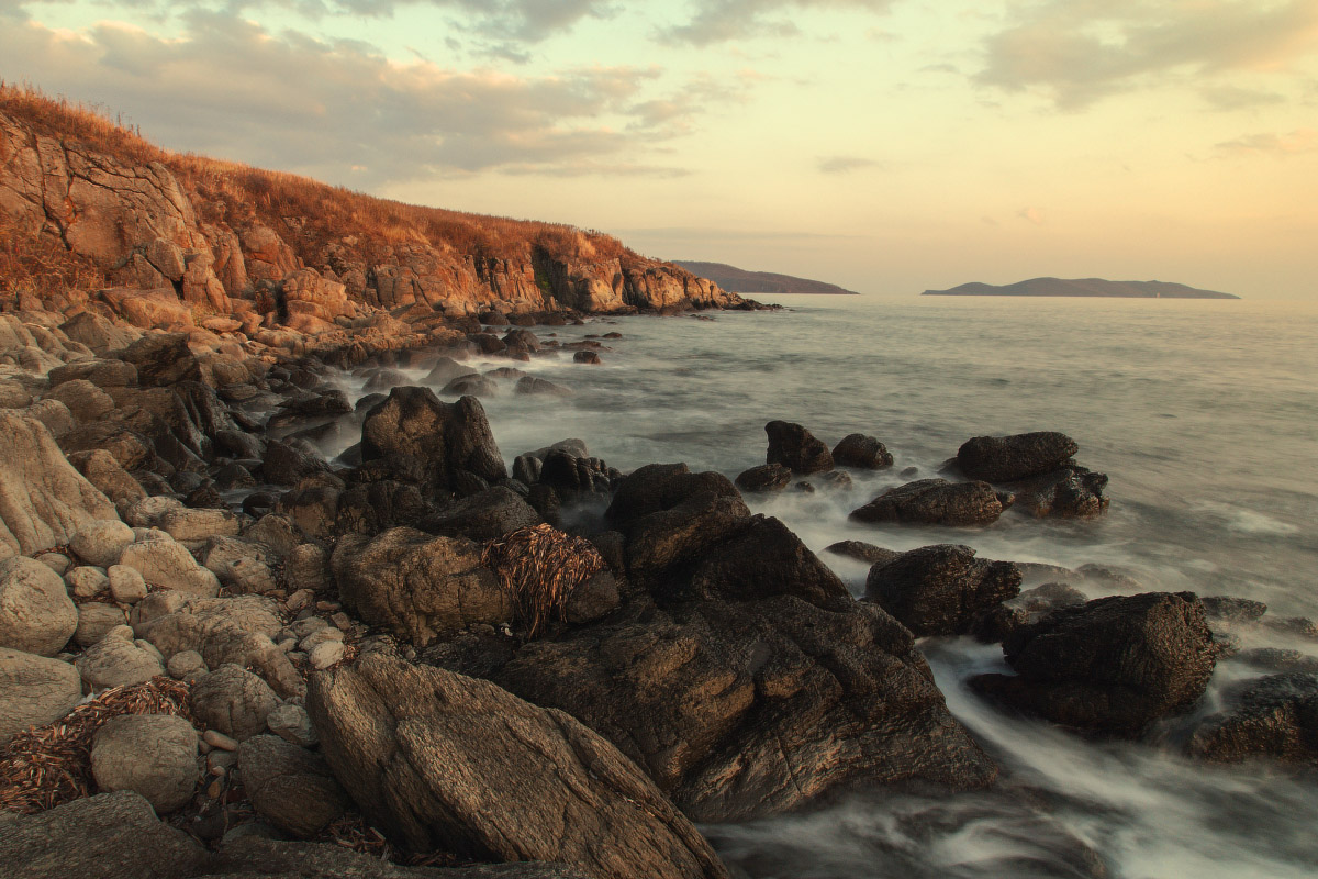 Берег моря.