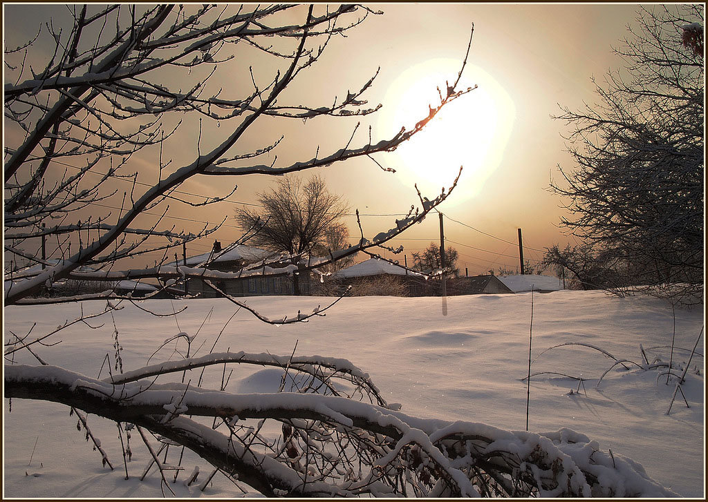 Деревенский пейзаж