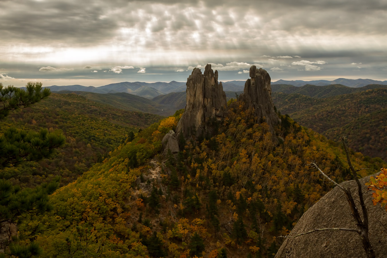 скала у "погибшего альпиниста"