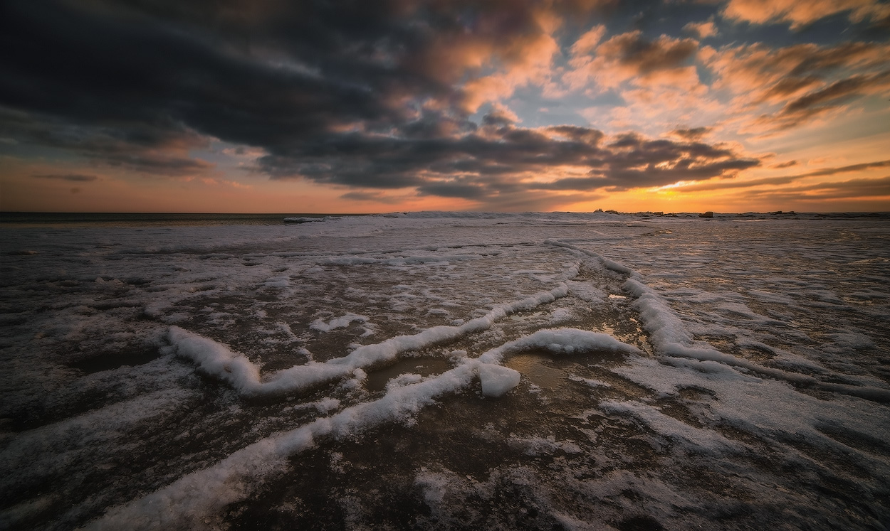 В свете зимнего заката