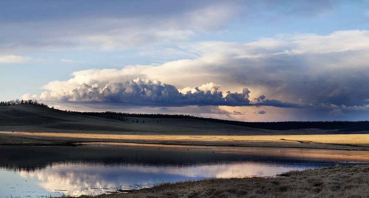 Монголия .Хубсугульские пейзажи..