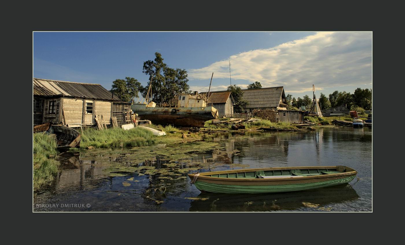 полдень. остров Соловки