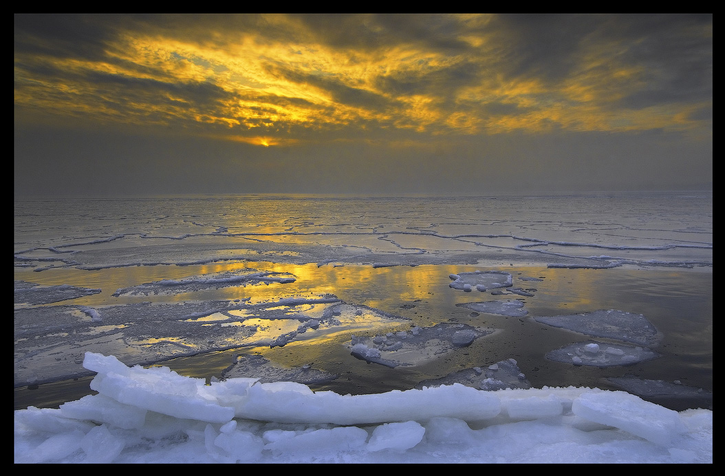 Зимний закат 3