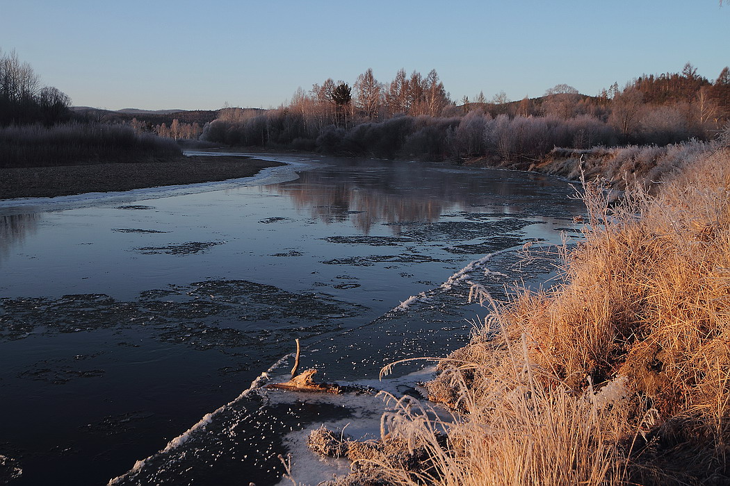 На изгибе реки