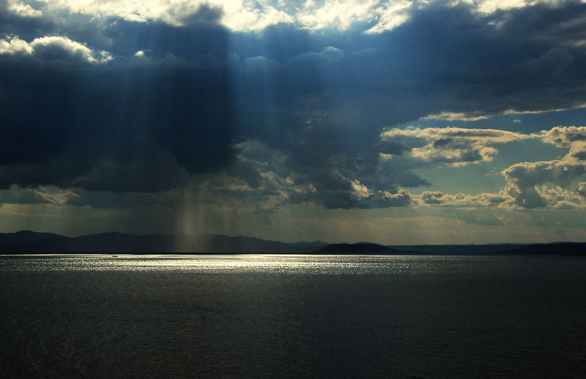 свет с небес....