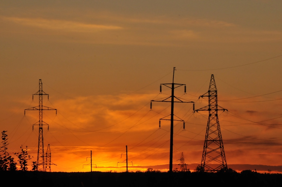 Закат индустриальный.