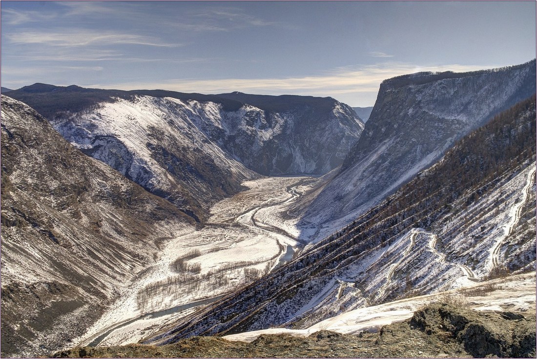 Ясным днем. Алтай. Чулышман