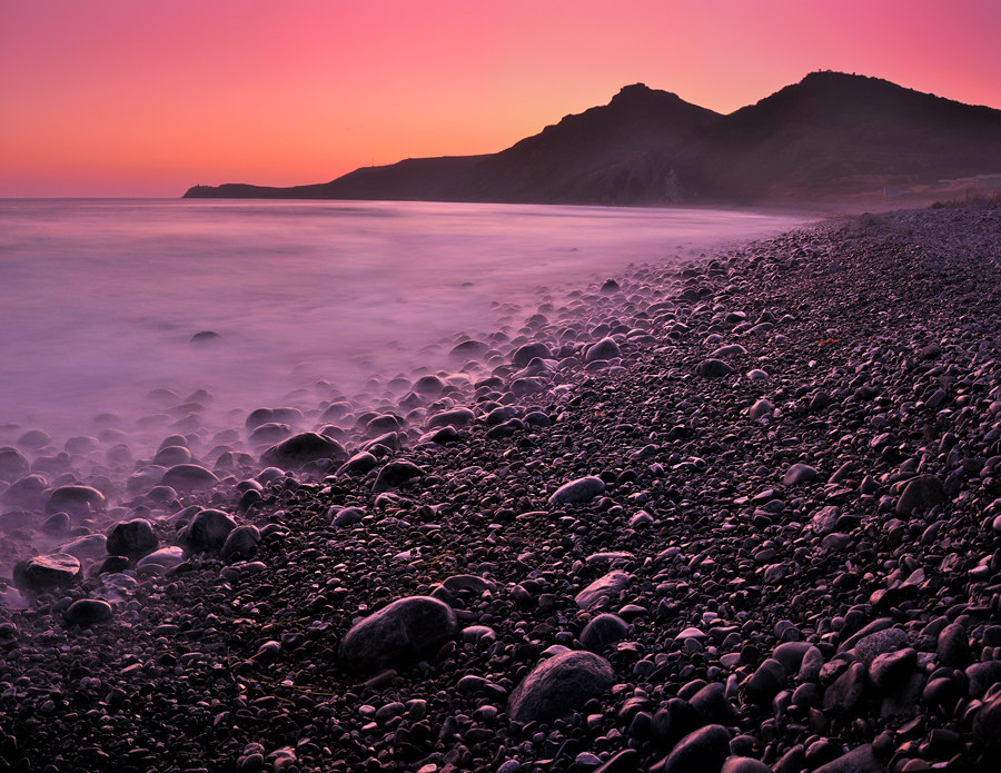 Бухта Шепалова. Послезакатное.