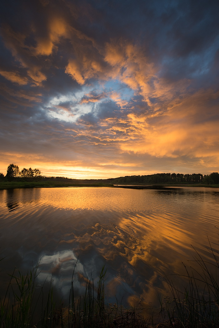 Закат на Истре