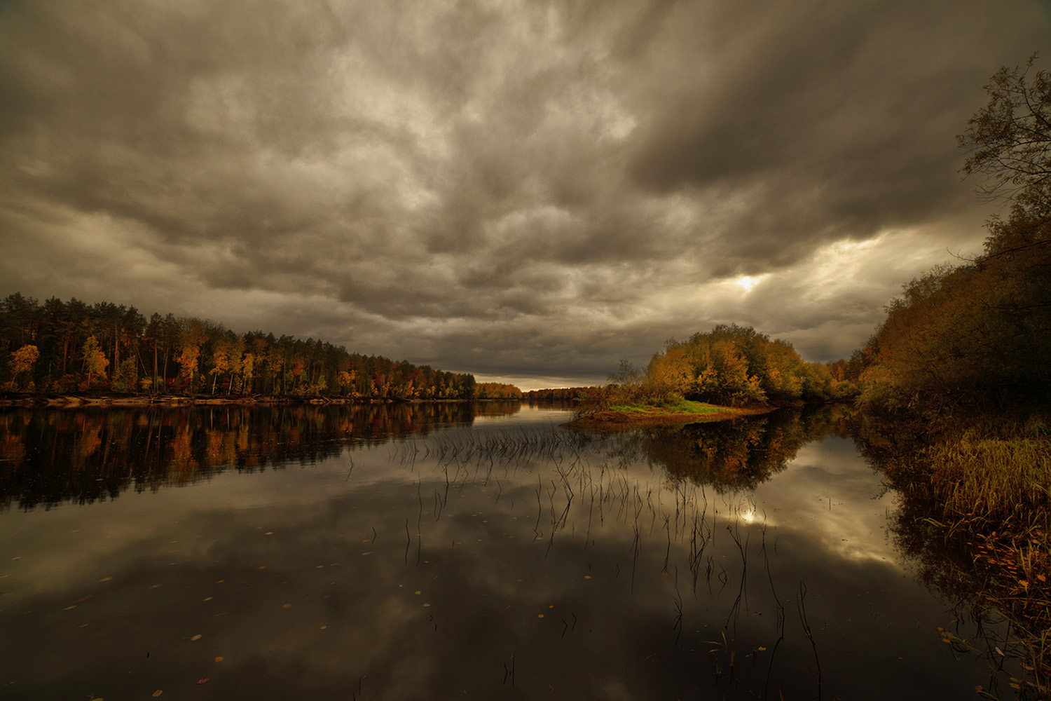 ...таёжная река Лямина