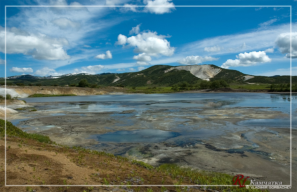 В кальдере вулкана Узон