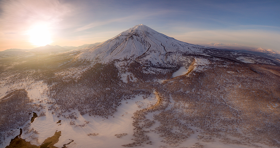 Рассвет на Камчатке