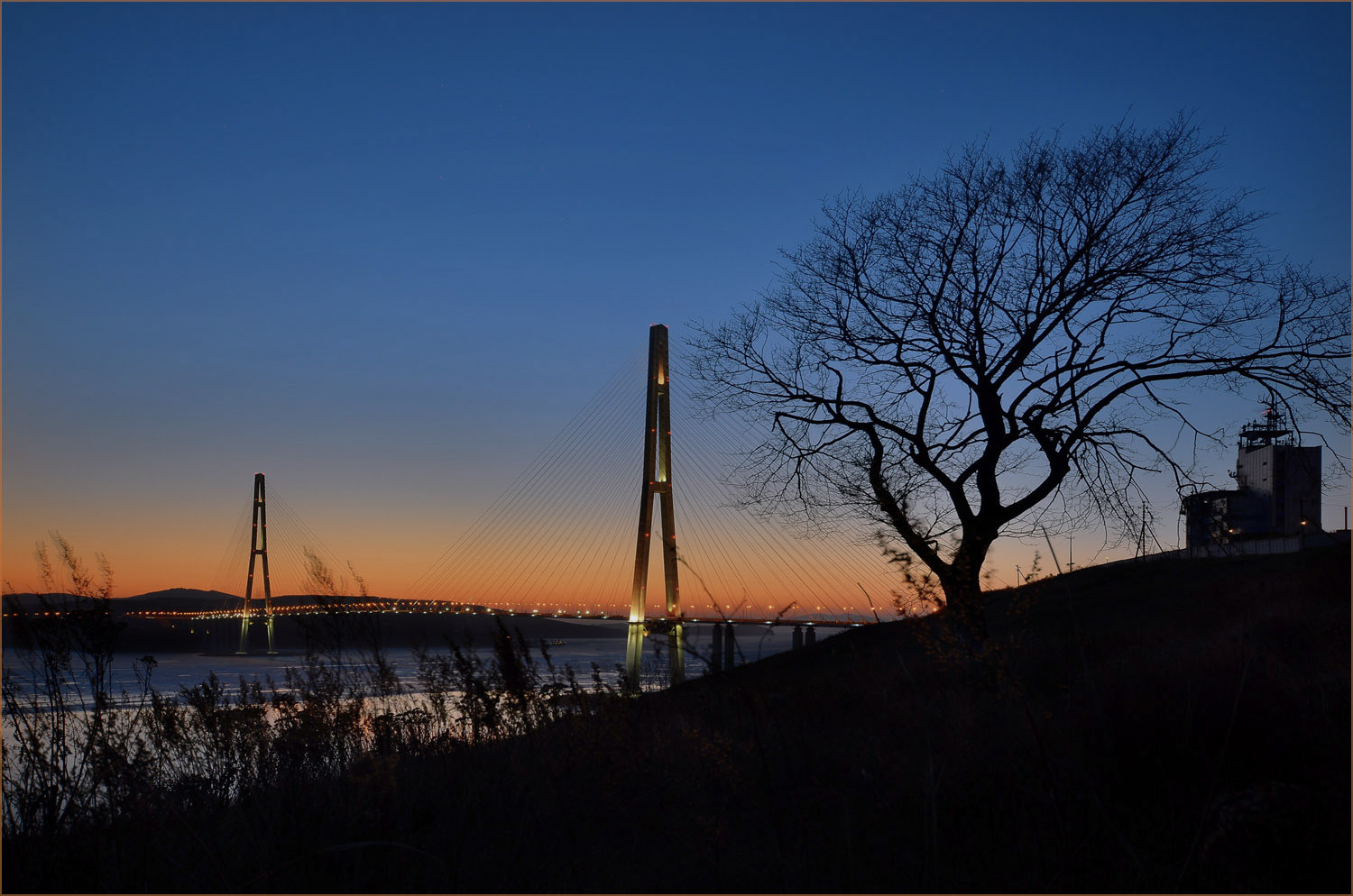 Закат на вантах