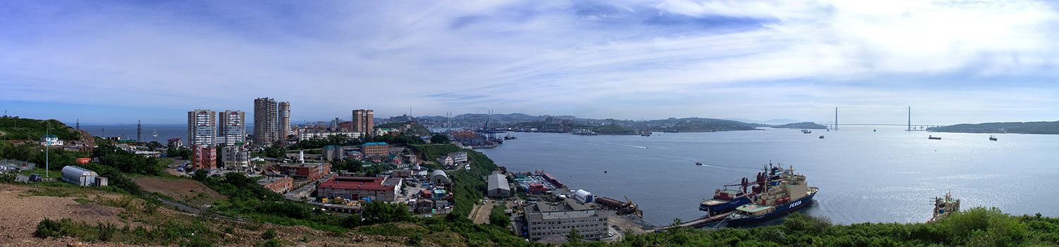 Панорама пролива Босфор-Восточный