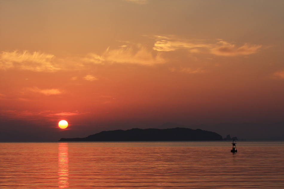 Закат в Амурском заливе