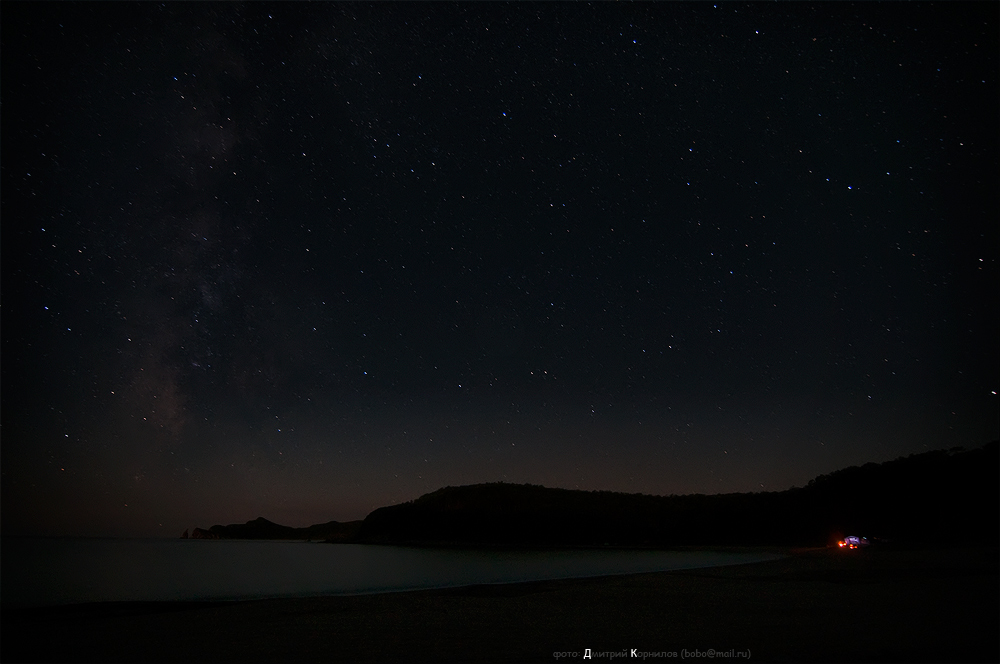 Про Млечный путь и валянье горизонта по ночам - пока никто не видит ))