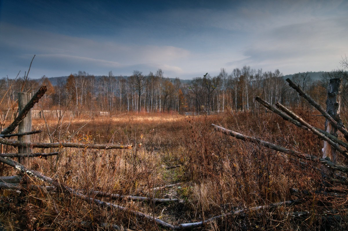 Тропинка в осень.