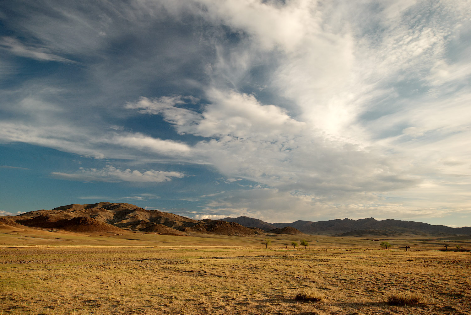 монгольский ландшафт