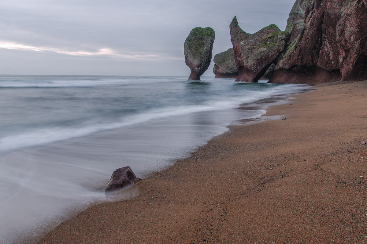 Хмурое утро.