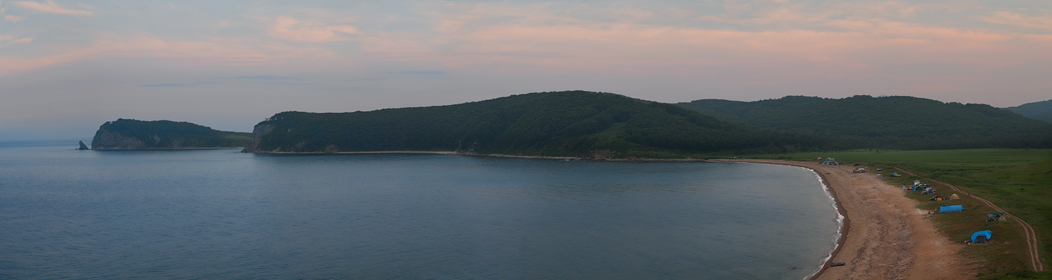 Панорама  без названия, или август на мысе Льва.