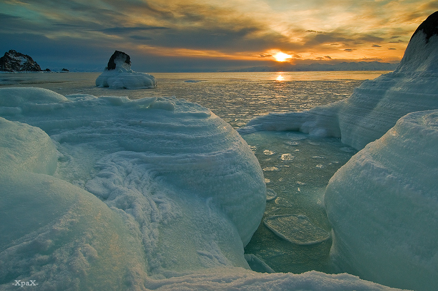 о морозах и льдах...