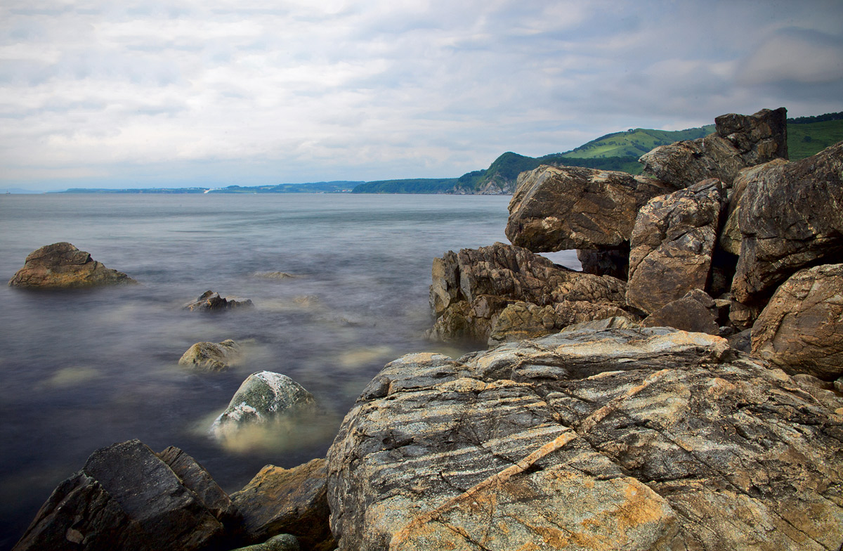 Полдень с моросящим дождем