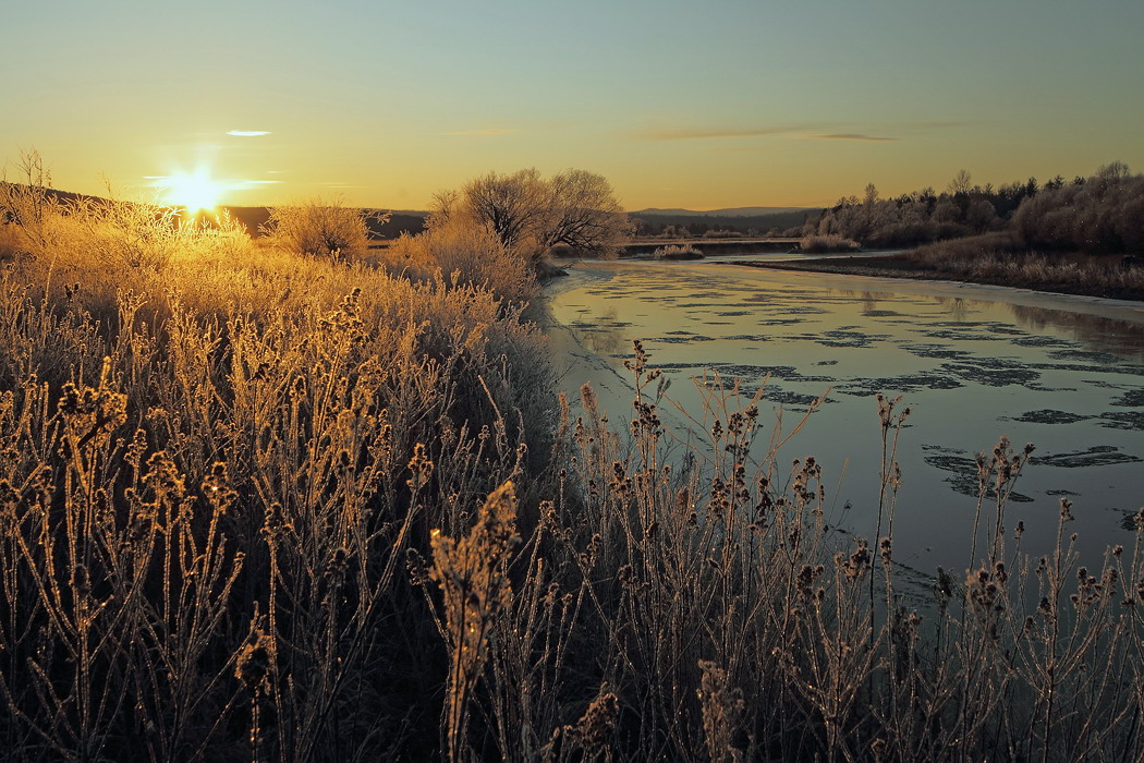Жаркие краски восхода