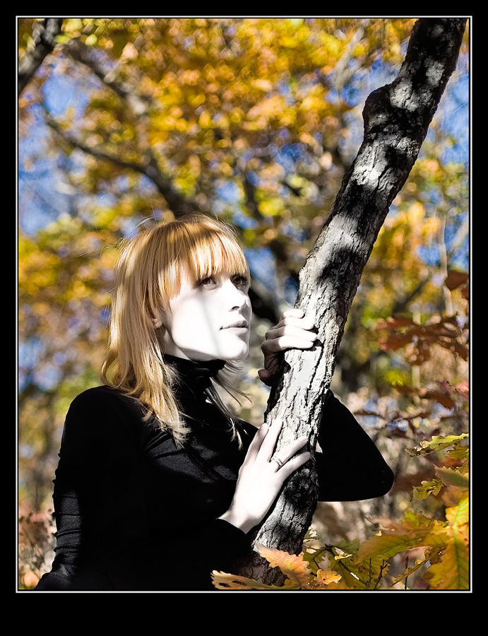 осенний мим