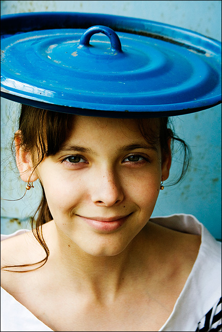 Sasha [ Дама в синей шляпе ]