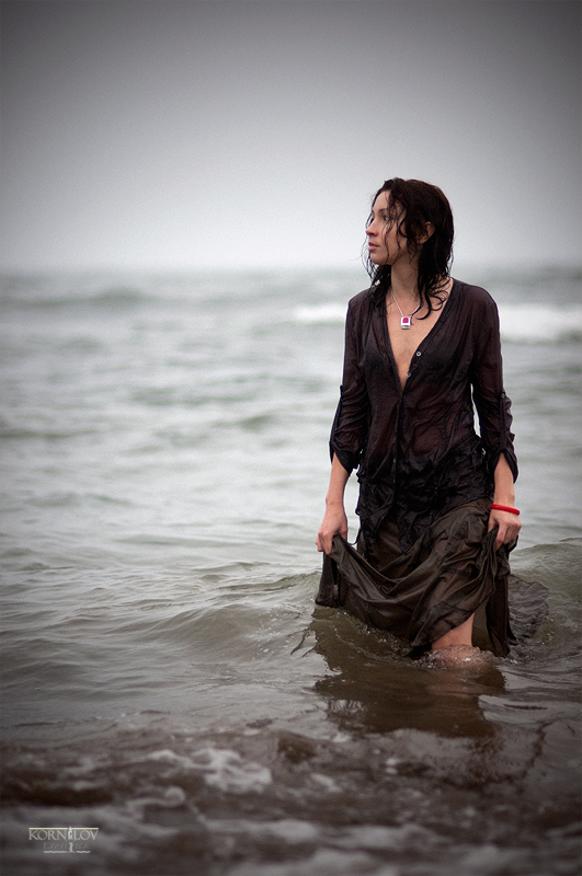 портрет Катерины выходящей из моря